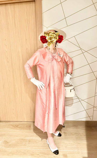 PRE-ORDER NEW: Dusty Rose Dress Coat combo!
