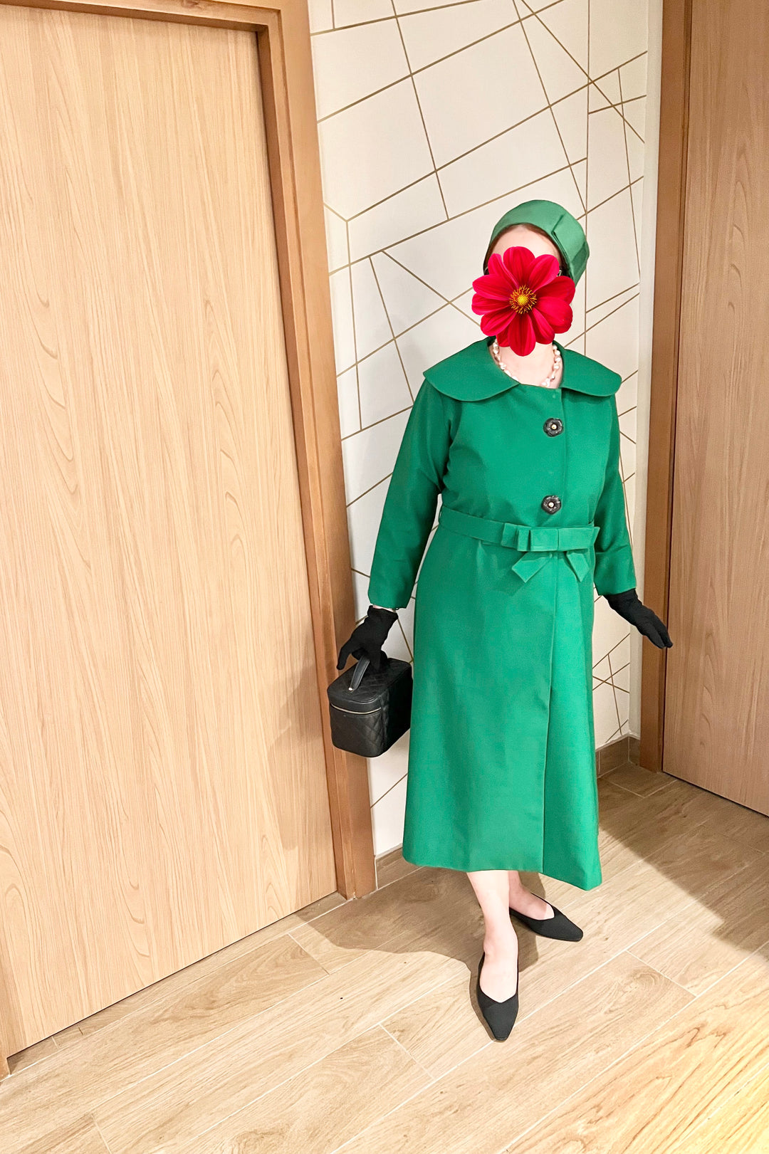 PRE-ORDER NEW: Fresh green dress coat!