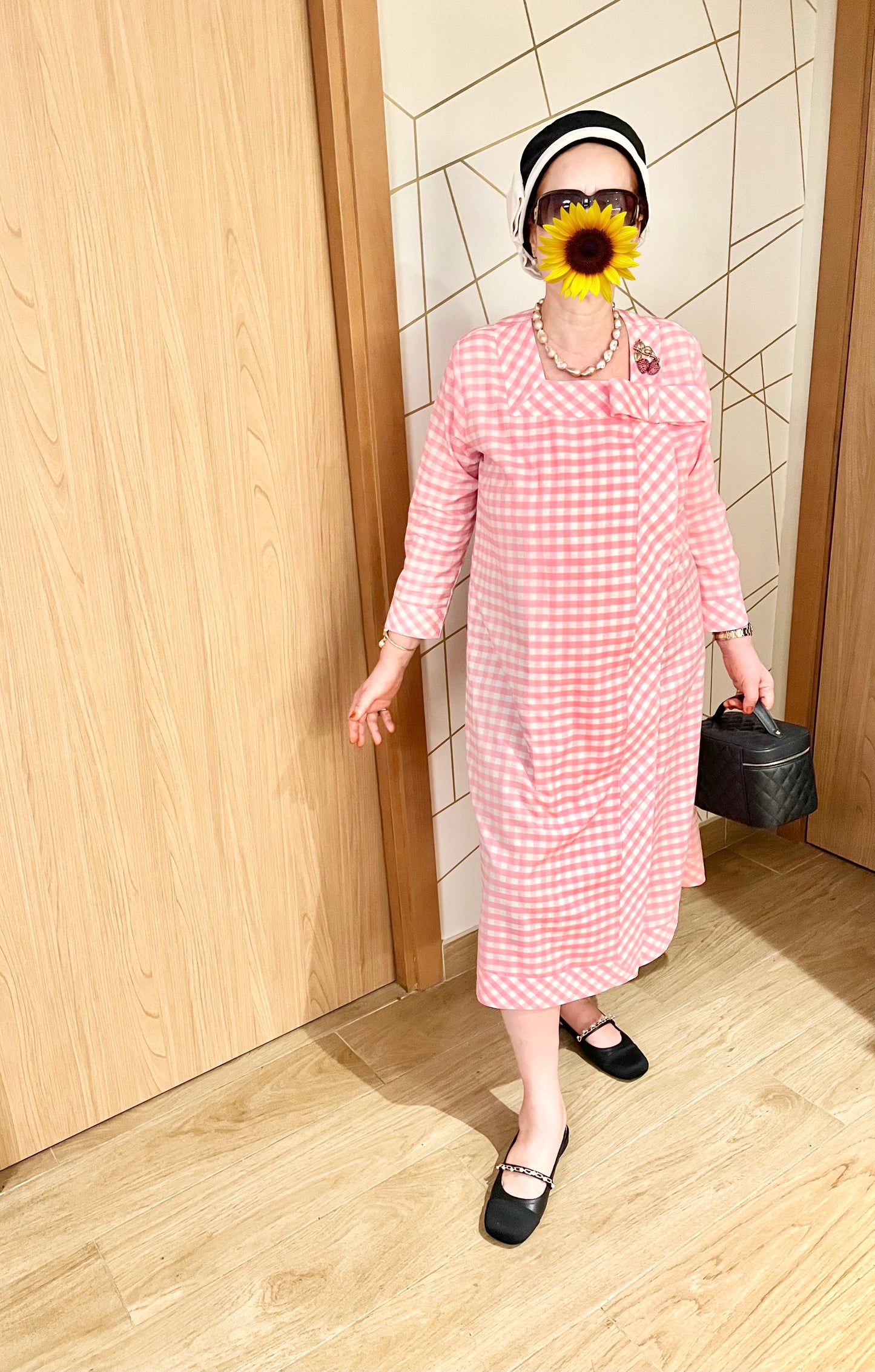 PRE-ORDER NEW: Pretty in pink gingham dress coat!