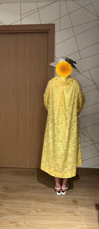 PRE-ORDER NEW: Yellow raglan dress coat!